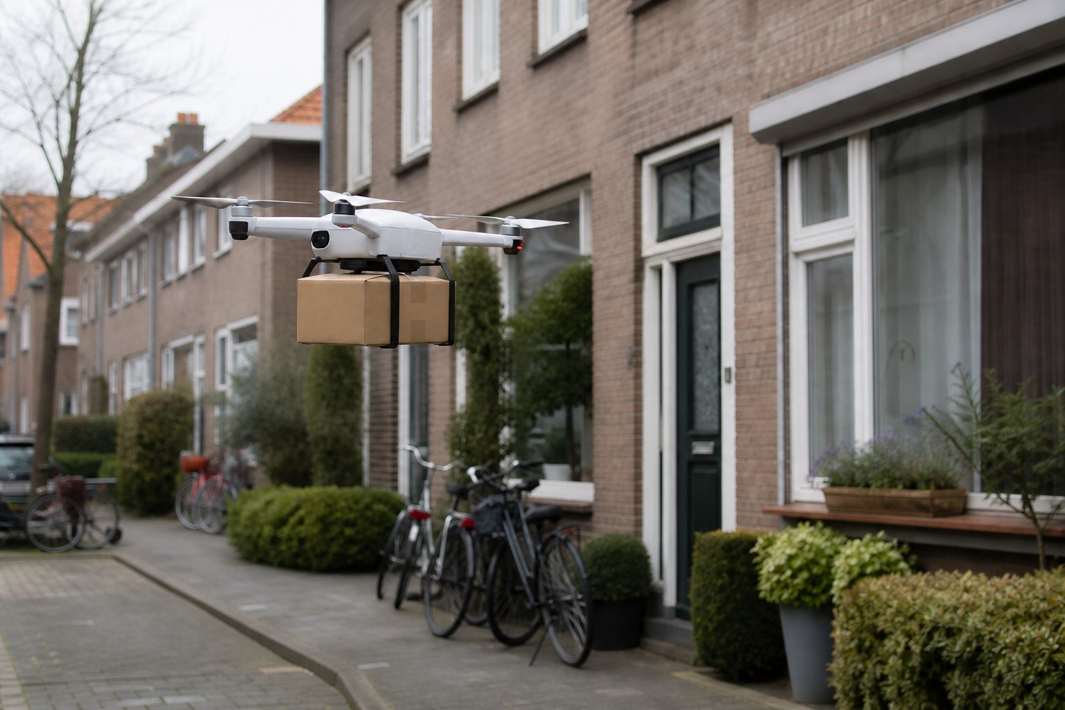 Waarom pakketdrones hier nog niet vliegen