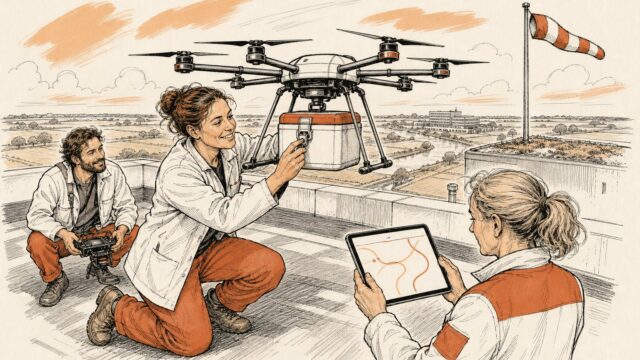 Medische drone Isala vliegt door tot 2027