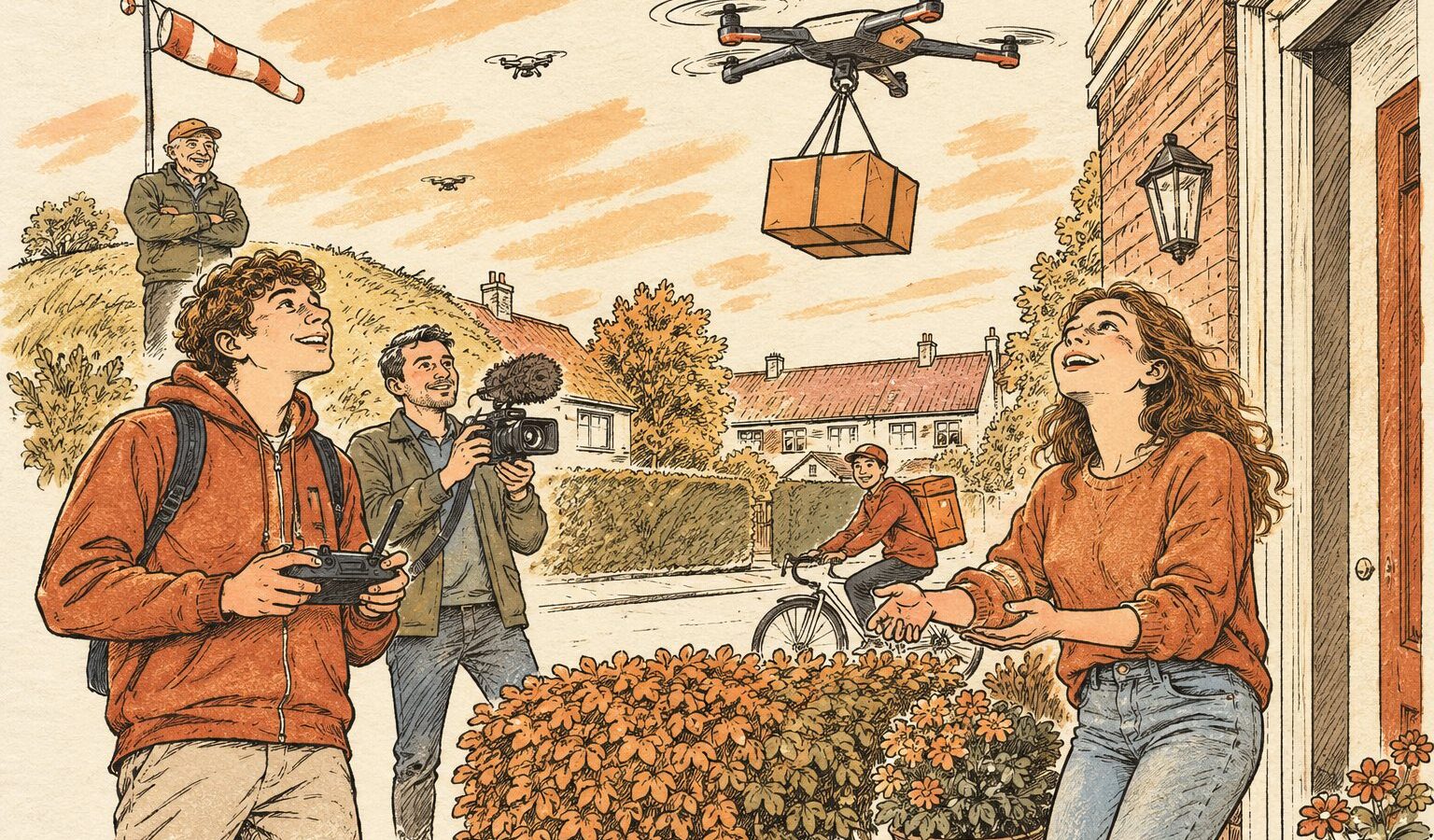 Uber wil 1 miljoen dronebezorgingen per dag