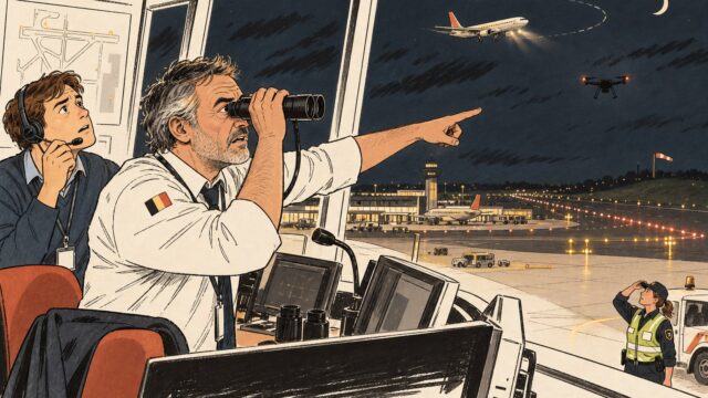 Drone boven Zaventem: de toren zag hem wél