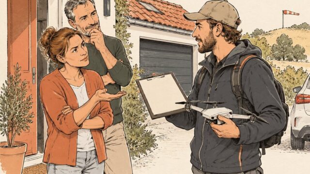 Drone inspectie: vraag om het rapport