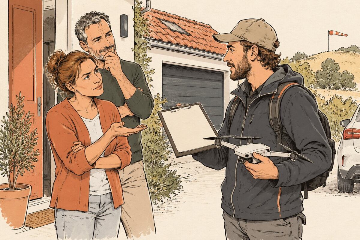 Drone inspectie: vraag om het rapport
