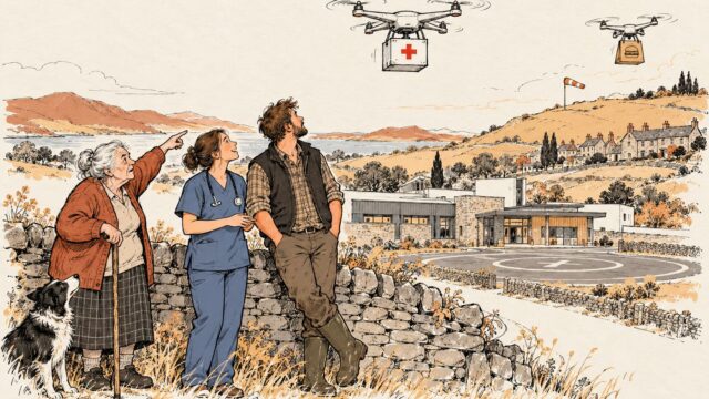 Medische drone: steun is geen vrijbrief